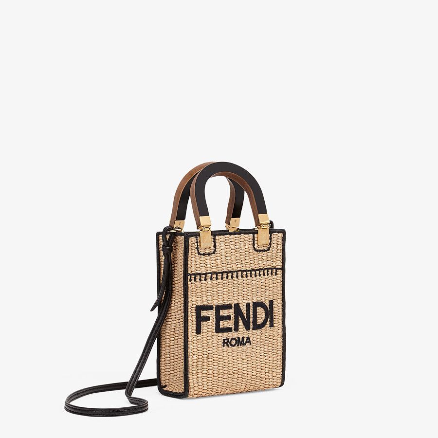 Fendi Braided Straw Mini-bag - Free Shipping USA