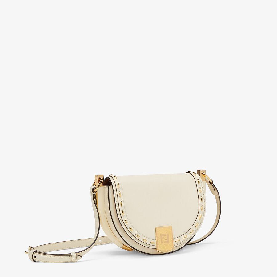 Fendi White Leather Bag - Free Shipping USA