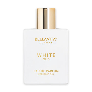 BellaVita Luxury White Oud Eau de Parfum | 100 ml (100ml) | Perfume for Men and Women | Fruity Artemisia product image
