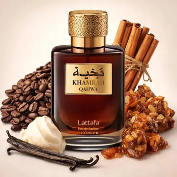Lattafa KHAMRAH QAHWA for Unisex Eau de Parfum Spray