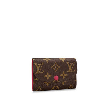 Louis Vuitton ROSALIE COIN PURSE Fuchsia Pink - Free Shipping USA