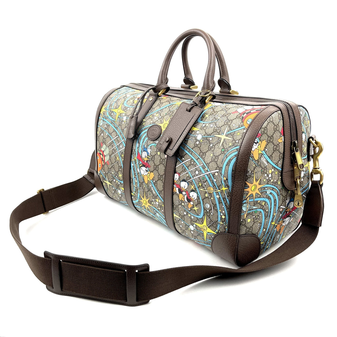 GUCCI x Disney Donald Duck duffle bag - Free Shipping USA