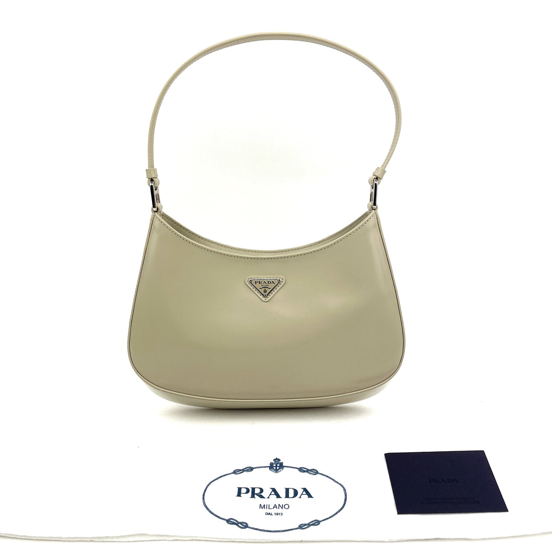 PRADA 2021 Spazzolato Cleo Bag - Free Shipping USA