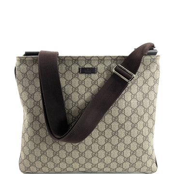 GUCCI GG Supreme Flat Messenger Bag - Free Shipping USA