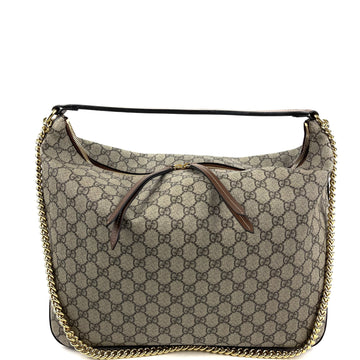 GUCCI GG Supreme Large Linea Hobo - Free Shipping USA