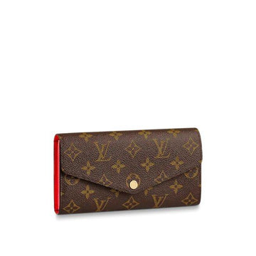 Louis Vuitton SARAH WALLET Coquelicot Red - Free Shipping USA