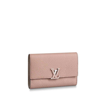Louis Vuitton CAPUCINES COMPACT WALLET MAGNOLIA - Free Shipping USA