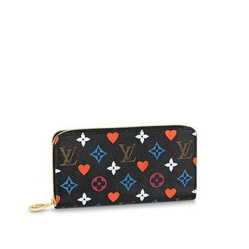 Louis Vuitton GAME ON ZIPPY COIN PURSE Black - Free Shipping USA
