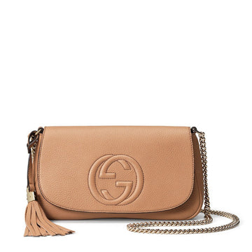 Soho Disco Crossbody Bag Brown With Tassel - Free Shipping USA