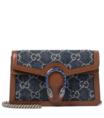 Dionysus Super Mini Denim Crossbody Bag - Free Shipping USA