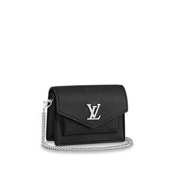 Louis Vuitton MINI MYLOCKME CHAIN POCHETTE Black - Free Shipping USA