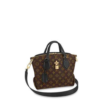 Louis Vuitton FLOWER ZIPPED TOTE PM Black - Free Shipping USA