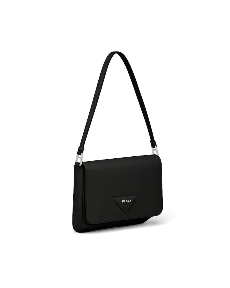 Brushed Leather Shoulder Bag - Free Shipping USA