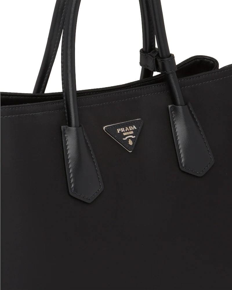 Prada Double Nylon and Saffiano Leather Bag - Free Shipping USA