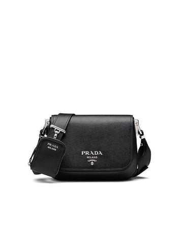 Saffiano Leather Shoulder Bag - Free Shipping USA