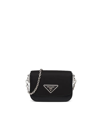 Nylon And Leather Prada Identity Shoulder Bag - Free Shipping USA