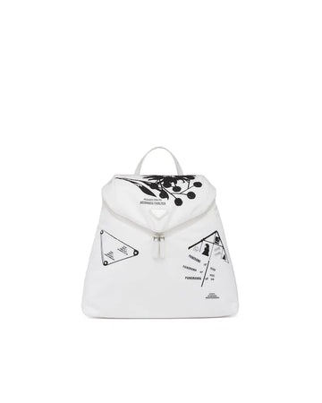 Prada Signaux Printed Nylon Backpack - Free Shipping USA