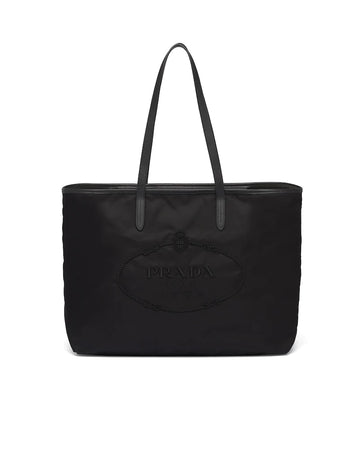Prada Saffiano Leather And Nylon Tote - Free Shipping USA