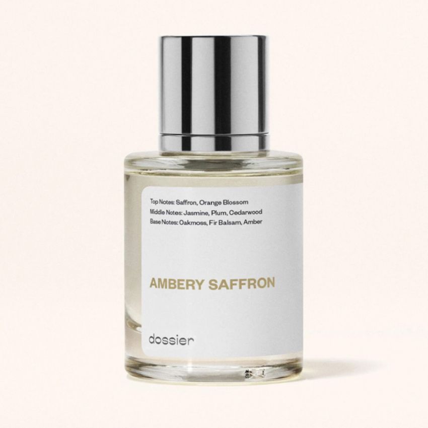 Dossier - Ambery Saffron Eau de Parfum - Inspired by Baccarat Rouge 540 - Unisex Perfume Spray product image