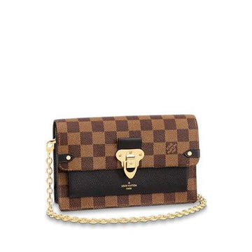 Louis Vuitton VAVIN CHAIN WALLET Black - Free Shipping USA