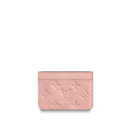 Louis Vuitton CARD HOLDER Rose Poudre Pink - Free Shipping USA