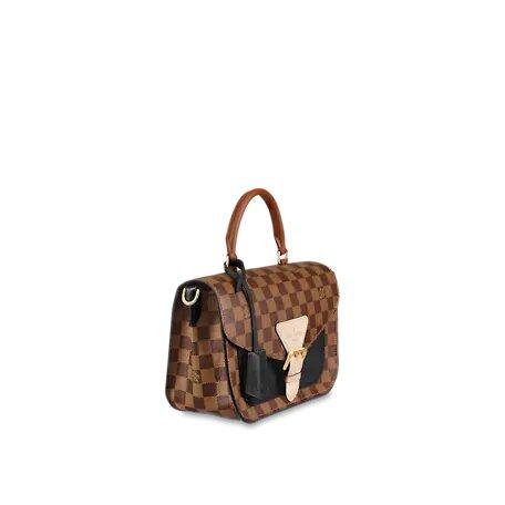 Louis Vuitton BEAUMARCHAIS Black/caramel - Free Shipping USA