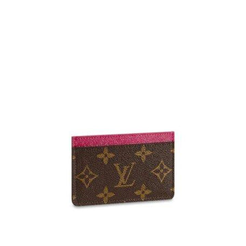 Louis Vuitton CARD HOLDER Fuchsia Pink - Free Shipping USA