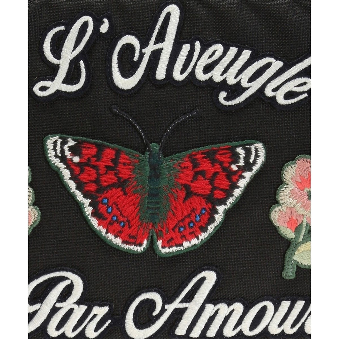 Gucci Techno Canvas Embroidered Butterfly Tech Case 473883 - Free Shipping USA