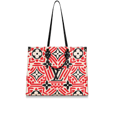 Louis Vuitton CRAFTY ONTHEGO GM Red - Free Shipping USA