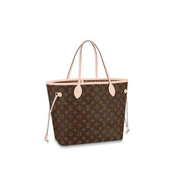 Louis Vuitton NEVERFULL MM Bag Beige - Free Shipping USA