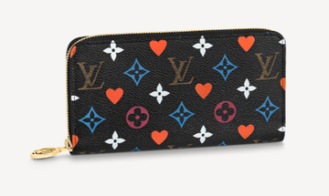 Louis Vuitton GAME ON ZIPPY WALLET Black - Free Shipping USA