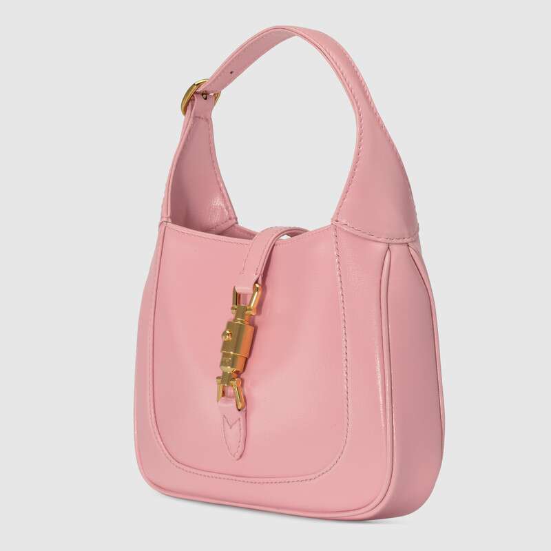 Jackie 1961 Mini Shoulder Bag Light Pink Leather - Free Shipping USA