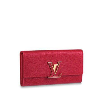 Louis Vuitton CAPUCINES WALLET Scarlet Red - Free Shipping USA