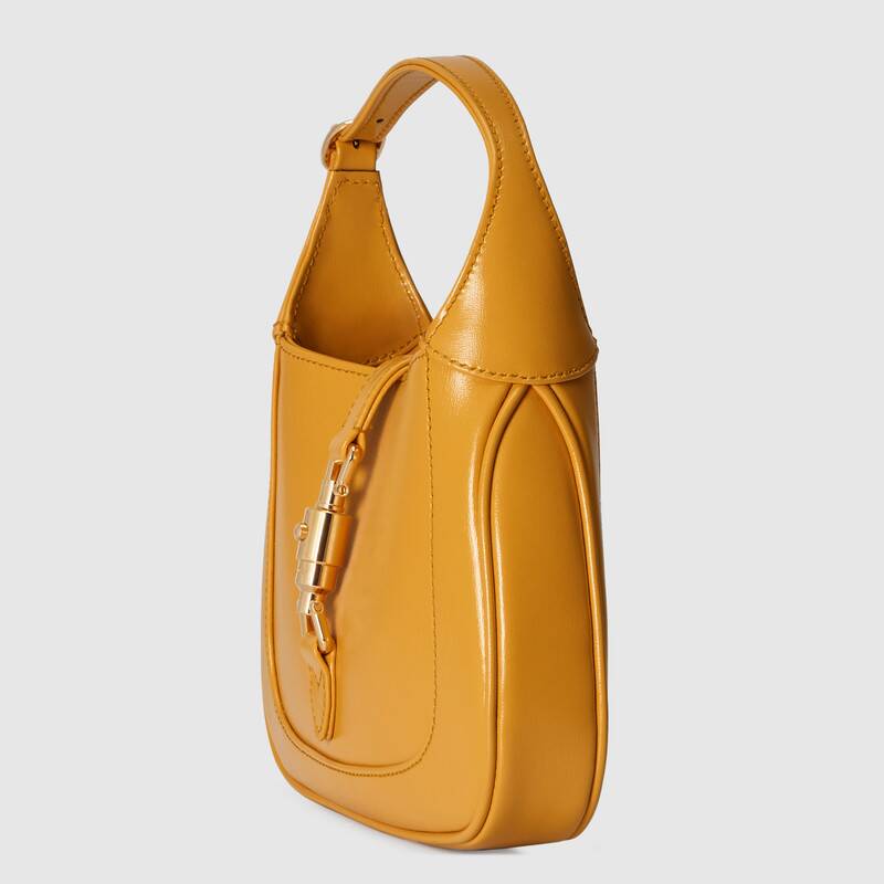 Jackie 1961 Mini Shoulder Bag Yellow Leather - Free Shipping USA