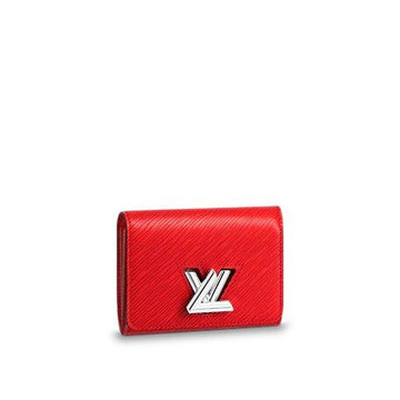 Louis Vuitton TWIST COMPACT WALLET Coquelicot Red - Free Shipping USA