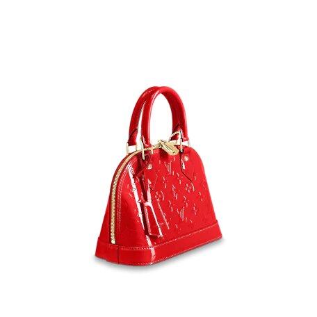 Louis Vuitton ALMA BB Cerise Red - Free Shipping USA