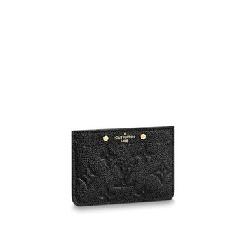 Louis Vuitton CARD HOLDER Black - Free Shipping USA