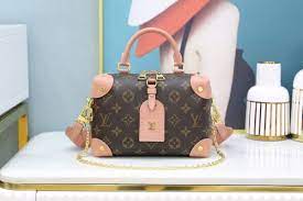Louis Vuitton PETITE MALLE SOUPLE Peach - Free Shipping USA