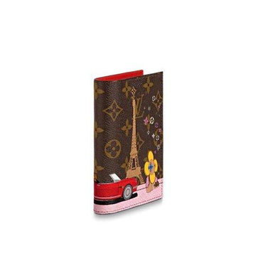 Louis Vuitton PASSPORT COVER Red - Free Shipping USA