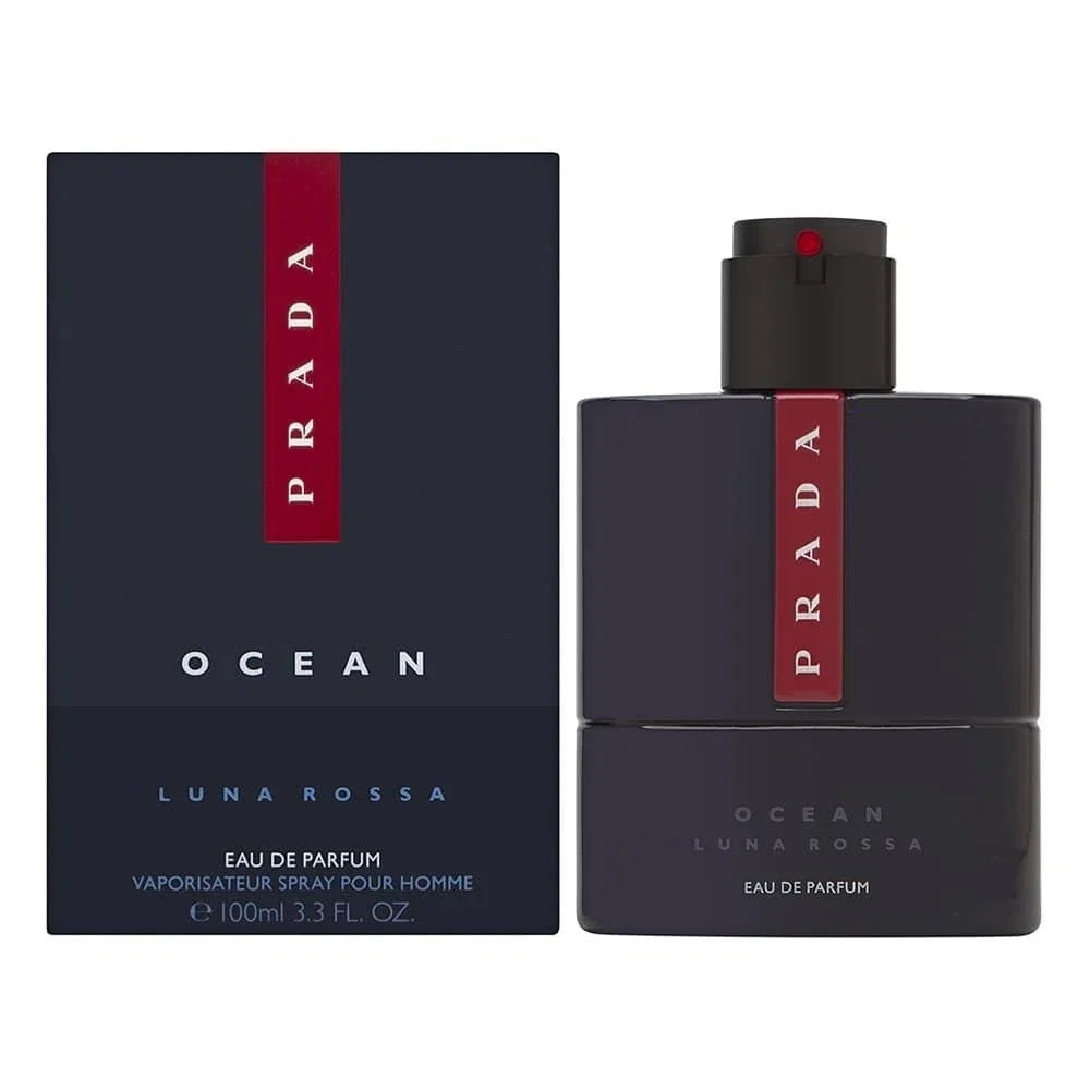 Prada Luna Rossa Ocean Eau De Parfum 100ml for Men – Luxury Designer Fragrance | Free USA 3-Day Delivery