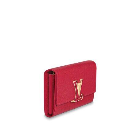 Louis Vuitton CAPUCINES WALLET Scarlet Red - Free Shipping USA