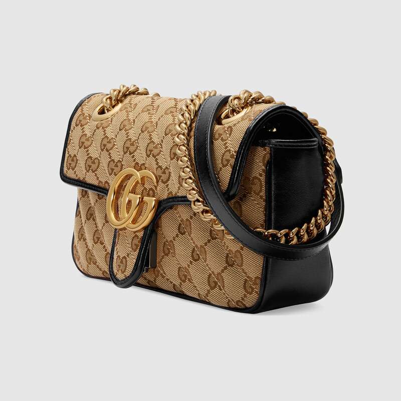 GG Marmont Mini Bag Black Leather - Free Shipping USA
