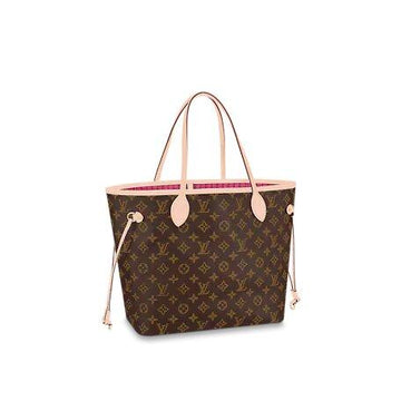 Louis Vuitton NEVERFULL MM Bag Pivoine Pink - Free Shipping USA