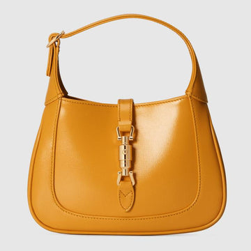 Jackie 1961 Mini Shoulder Bag Yellow Leather - Free Shipping USA