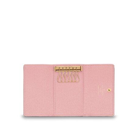 Louis Vuitton 6 KEY HOLDER Rose Ballerine - Free Shipping USA