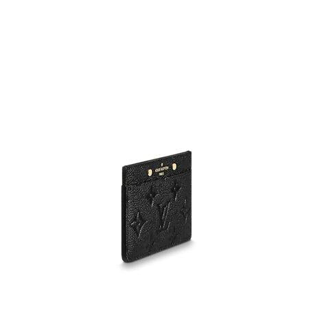 Louis Vuitton CARD HOLDER Black - Free Shipping USA