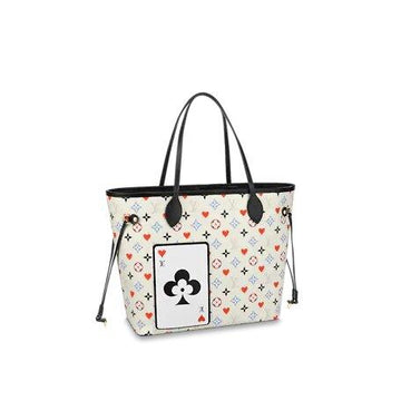 Louis Vuitton GAME ON NEVERFULL MM White - Free Shipping USA